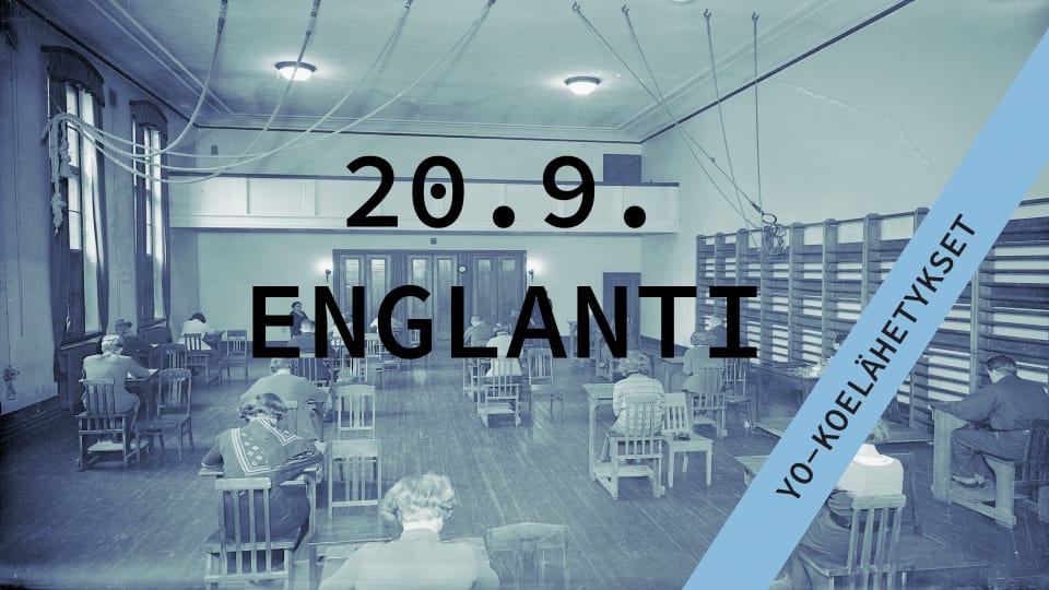 2017 Syksy Englanti Pitka Oppimaara Englanti Abitreenit Yle Fi
