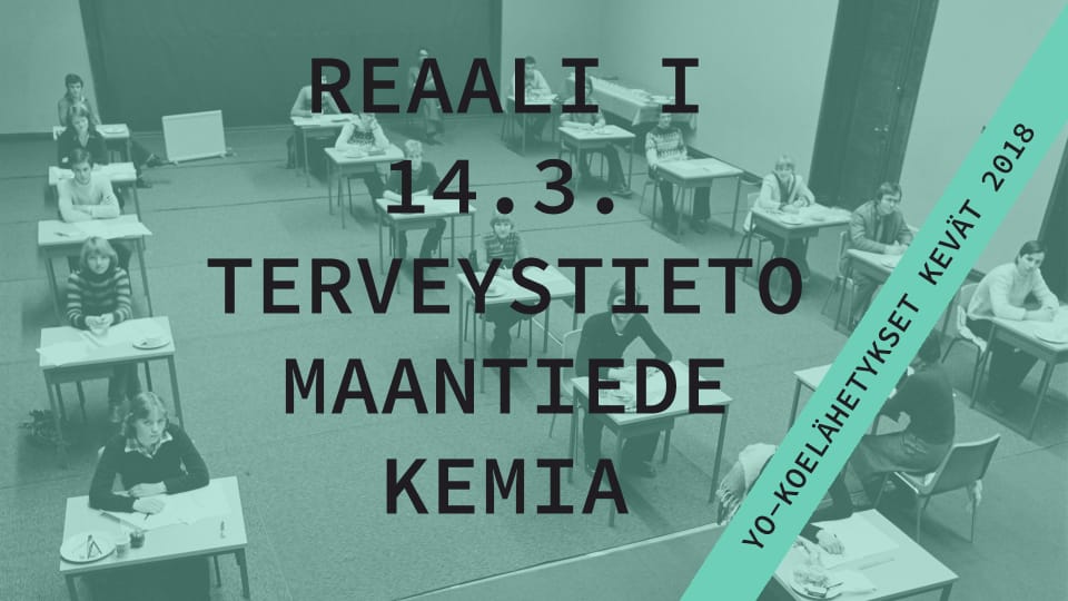 2018 Kevat Kemia Kemia Abitreenit Yle Fi