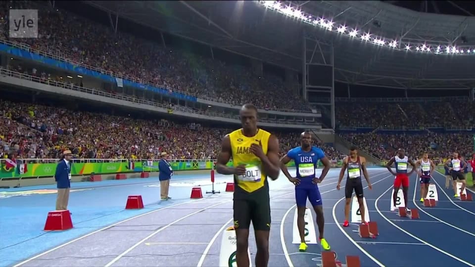 200 metrillä vain yksi kuningas: Bolt ylivoimaiseen olympiavoittoon | Yle  Urheilu
