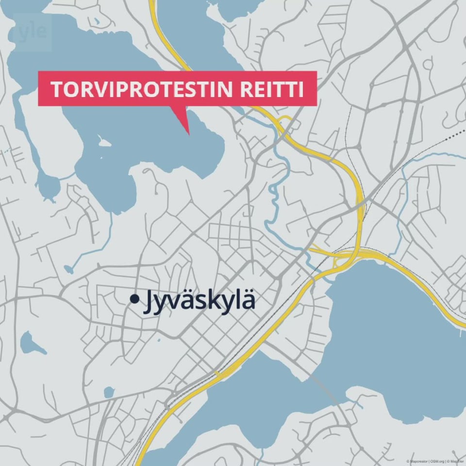 Kallista autoilua vastustava Torviprotesti raikaa lauantaina myös  Jyväskylässä – autokulkue ruuhkauttaa liikennettä iltapäivällä noin tunnin  ajan