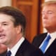 Brett Kavanaugh ja Donald Trump.