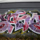 Graffiti radanvarrella Tampereella.