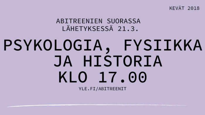 2018 Kevat Fysiikka Fysiikka Abitreenit Yle Fi