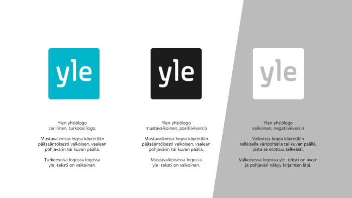 Yle brand, visual image and logos – For media – 