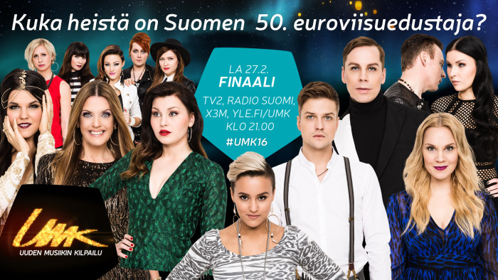 Umk N Finaalissa La 27 2 Valitaan Suomen 50 Euroviisuedustaja