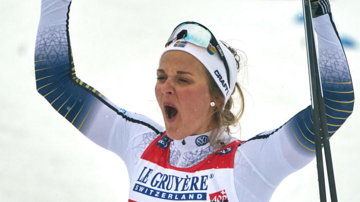 Skidskytten Stina Nilsson Gar Rakt In I A Landslaget Skjuter 1 200 Skott I Veckan Och Far Bromsas Av Imponerad Skyttetranare Hon Ar Tokig Och Galen Sport Svenska Yle Fi