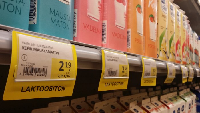 Ruotsalaiset happamina Valiolle: laktoosittoman ostaja maksaa turhasta |  Jutut | Kuningaskuluttaja 