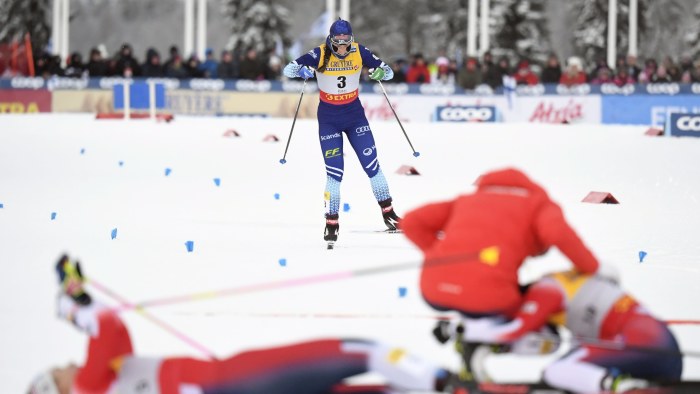 Oj Du Milde Himmel Svenska 20 Aringen Storimponerade Krista Parmakoski Enda Finlandare I Semifinal I Varldscupssprinten I Davos Sport Svenska Yle Fi