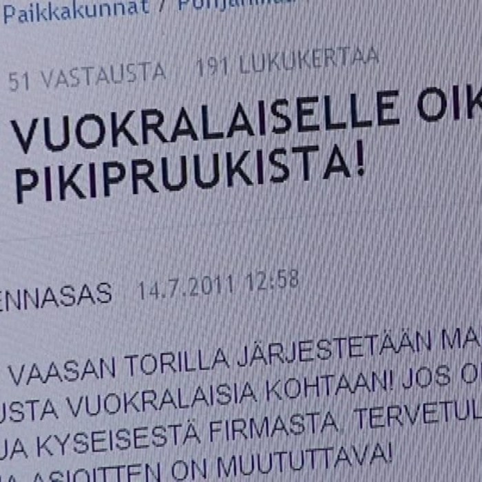 Suomi24 - uusimmat sisällöt – 