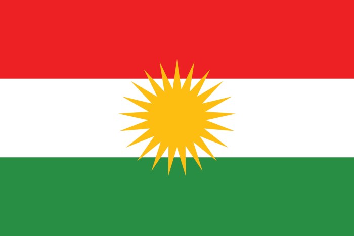 orange vit grön flagga