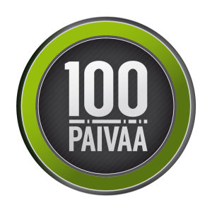 100 päivää logo