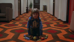 Danny Lloyd esitti Dannya Stanley Kubrickin elokuvassa Hohto. Yle kuvapalvelu.