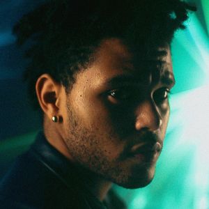 Närbild på The Weeknd