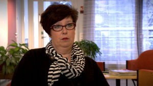 Projektiylilääkäri Hanna-Maija Alanen, aikuispsykiatria, TAYS Hanna-Maija Alanen haastattelukuvassa.