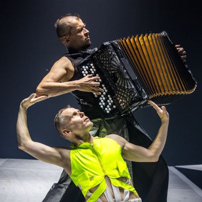 Kimmo Pohjonen ja Tero Saarinen.
