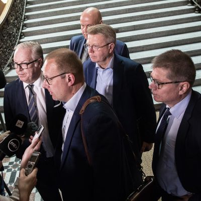Työmarkkinajohtajat olivat hallitusneuvottelijoiden kuultavana torstaina.
