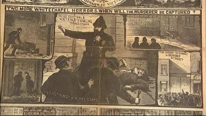 Seriemördaren Jack the Ripper spred skräck i London under 1800-talets slut. Seriemördaren Jack the Ripper spred skräck i London under 1800-talets slut.