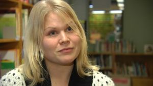 Bibliotekschef Jenny Olsson-Korsu Jenny Olsson-Korsu, bibliotekschef i Lovisa