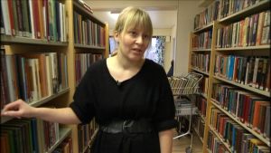 Maria Kronqvist-Berg, t.f. bibliotekschef i Malax Maria Kronqvist-Berg, t.f. bibliotekschef i Malax