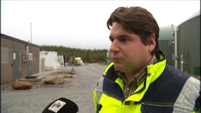 Driftschef Janne Käld på Jeppo Biogas.