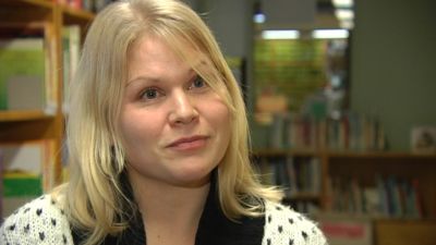 Jenny Olsson-Korsu, bibliotekschef i Lovisa