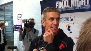 Jarkko Nieminen efter hans avskedsföreställning i Helsingfors i november 2015. jarkko nieminen,