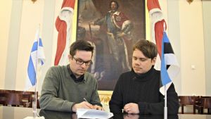 Erkko Lyytinen ja Ken Saan