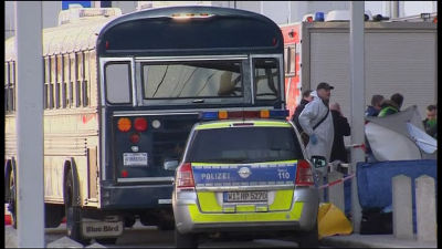 Skottlossning på Frankfurts flygplats