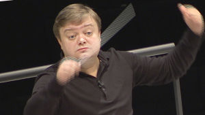 Mikko Franck johtaa RSOta 11.2.2016.
