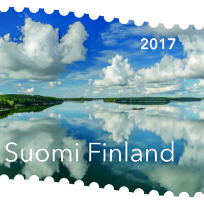 Finlands vackraste frimärke 2017 är ett foto taget från Norrströmsbron i Nagu.