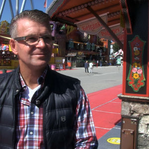 Josef Diebold är karusellföretagare. Företagaren Josef Diebold äger en karusell