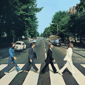 The Beatlesin Abbey Road -levyn kansi.