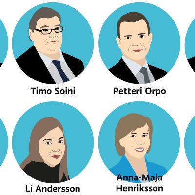 Puoluejohtajat