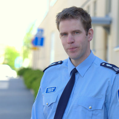 Mikael Appel, polis i Vasa.