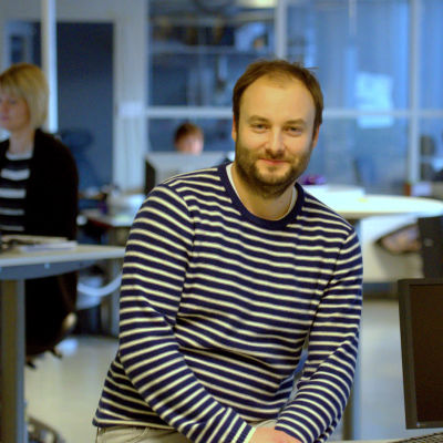 Niklas Nyberg, chefredaktör på Vasabladet.