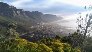Maisemakuva Etelä-Afrikasta.