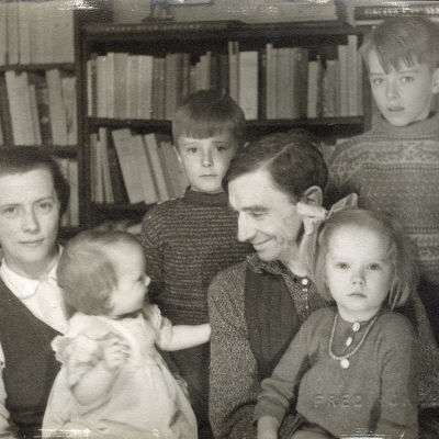 Olof Enckells och Dagmar Thesleffs (gift Enckell) familj