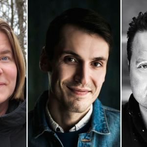 Heidi von Wright, Pajtim Statovci och Sebastian Johans. 