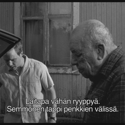 Kuvakaappaus elokuvasta Hymyilevä mies (2016). Ohjaus: Juho Kuosmanen.