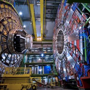 Detektorn CMS i Large Hadron Collider.