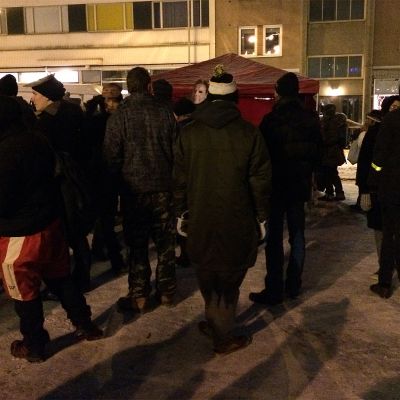 Itsenäisyyspäiväjuhlien varjotapahtuma Kiakkovierasjuhlat Tampereen Tammelantorilla