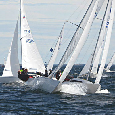 H-båtar i Hangö regatta 2016.