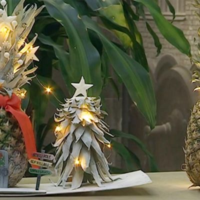 koristeltu ananas