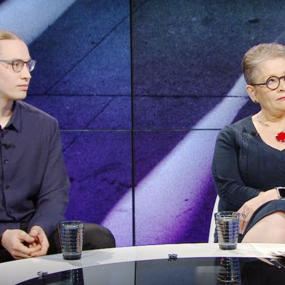 Sameli Sivonen ja Ann Selin