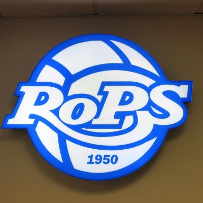 Rovaniemen Palloseuran logo.