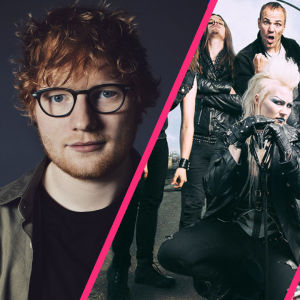 Ed Sheeran, Battle Beast, LCMDF kokoelmakuvassa.