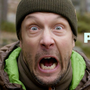 Mikko Peltsi Peltola irvistää