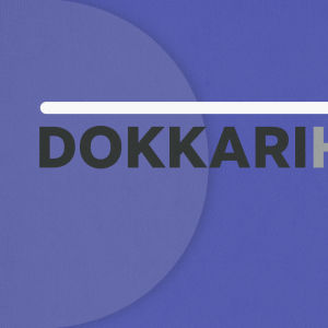 Violetilla taustalla teksti "Dokkarihaaste".