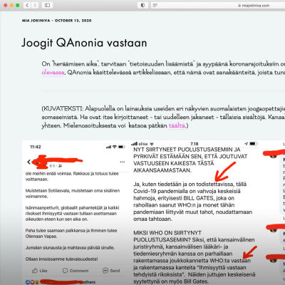 Qanon Uusimmat Sisallot Yle Fi