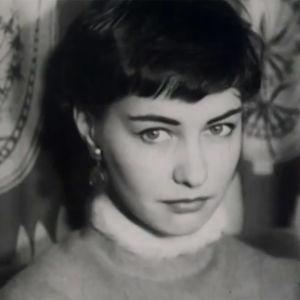 Audrey Hepburn -näköiskilpailussa toiseksi tullut Iris Högland (1955).